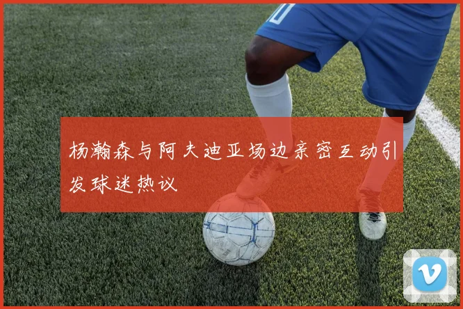 杨瀚森与阿夫迪亚场边亲密互动引发球迷热议
